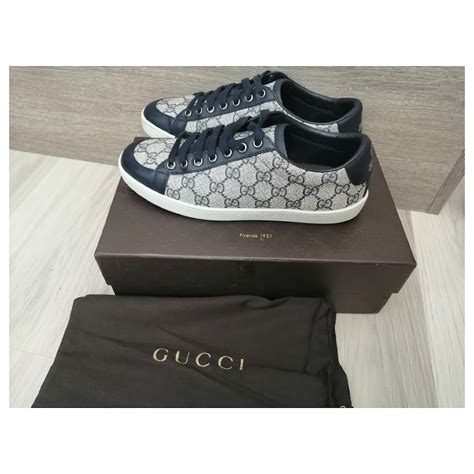 gucci sneakers navy